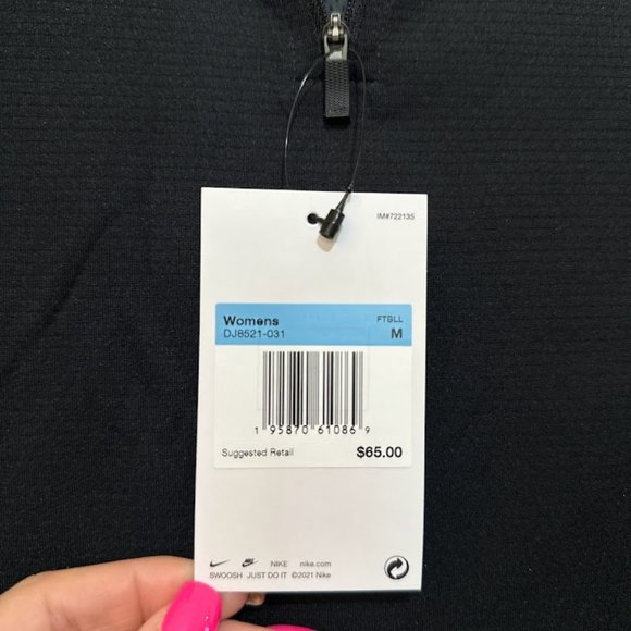 Nike Dri-FIT 1/2-Zip Running Top (S) (NWT) - Picture 4 of 5